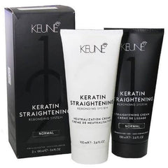 Keune Keratin Straightening Rebonding System - 100mlx2 ( Normal )