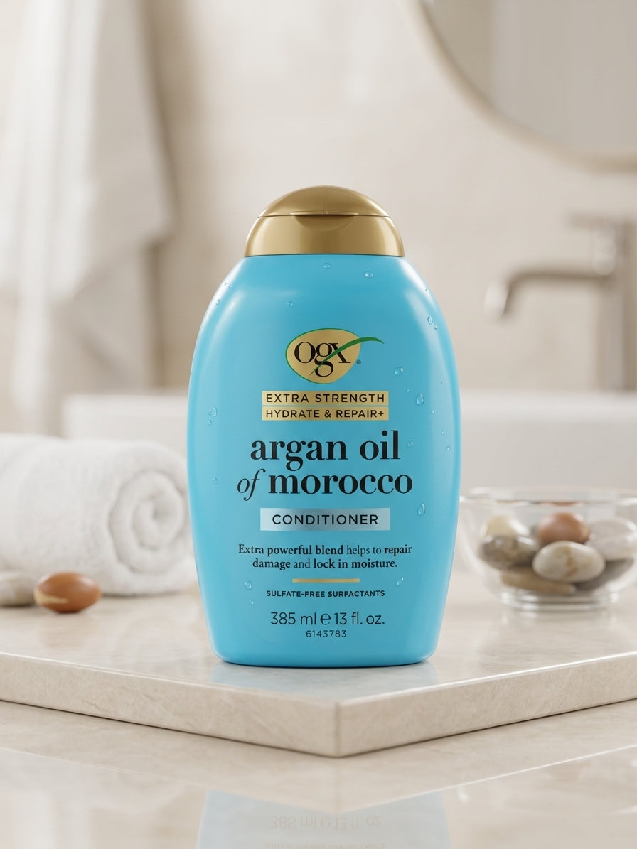 OGX Extra Strength Argan Oil Of Morocco Conditioner 385ml  (Thailand)