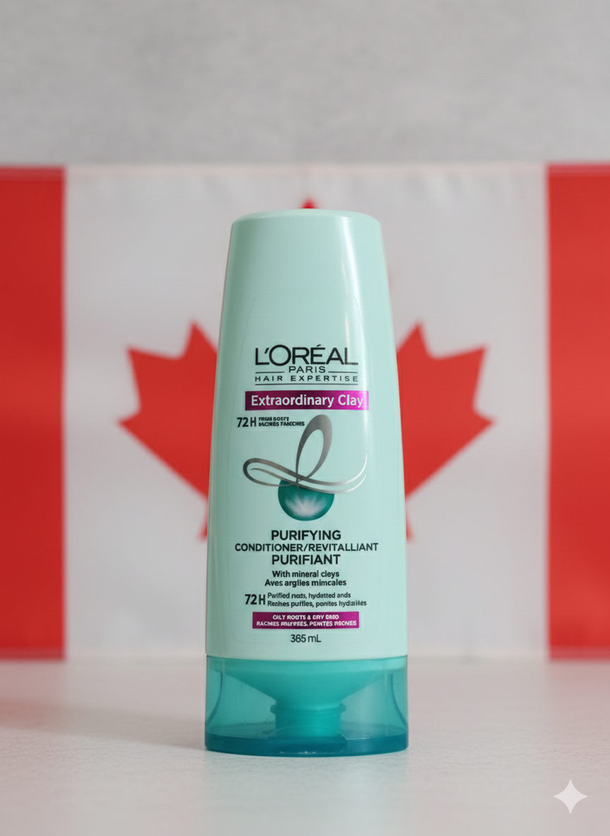 L'Oreal Extraordinary Clay Conditioner 385ml ( Canada )