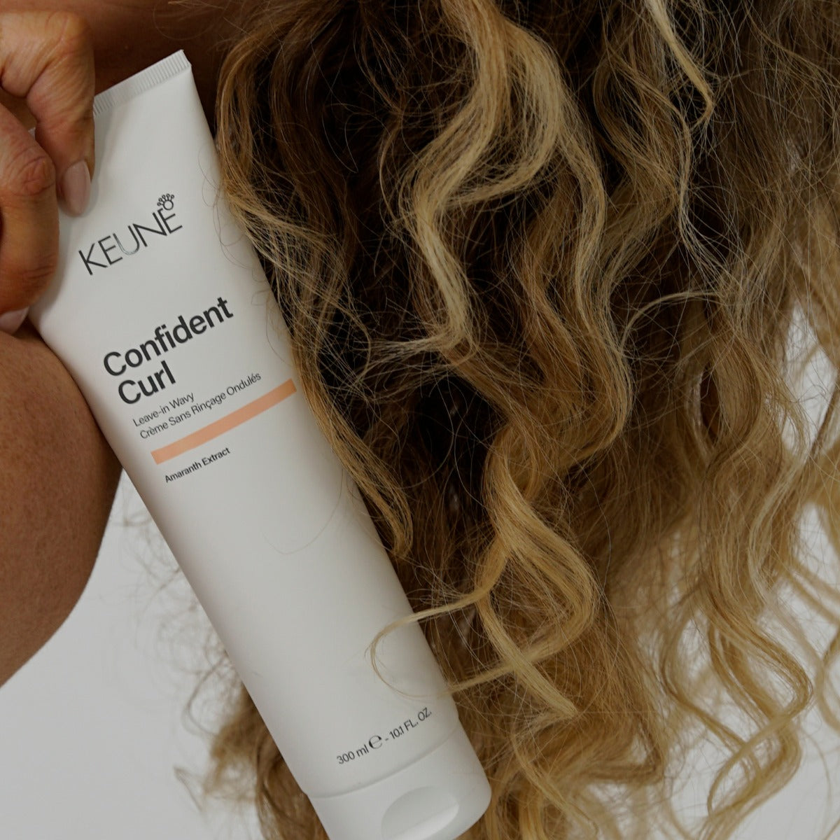 keune confident curl leave in 300ml