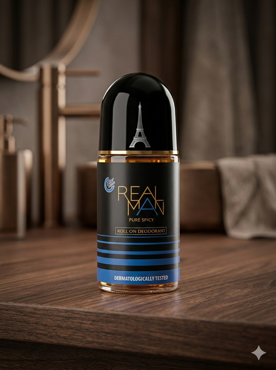 Real Man Pure Spicy Roll On 50ml