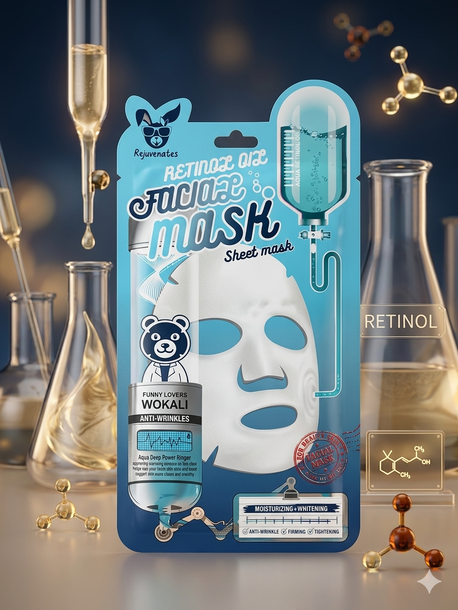 Wokali Retinol Oil Sheet Mask