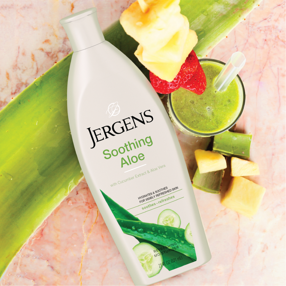 Jergens Soothing Aloe Body Lotion 621ml