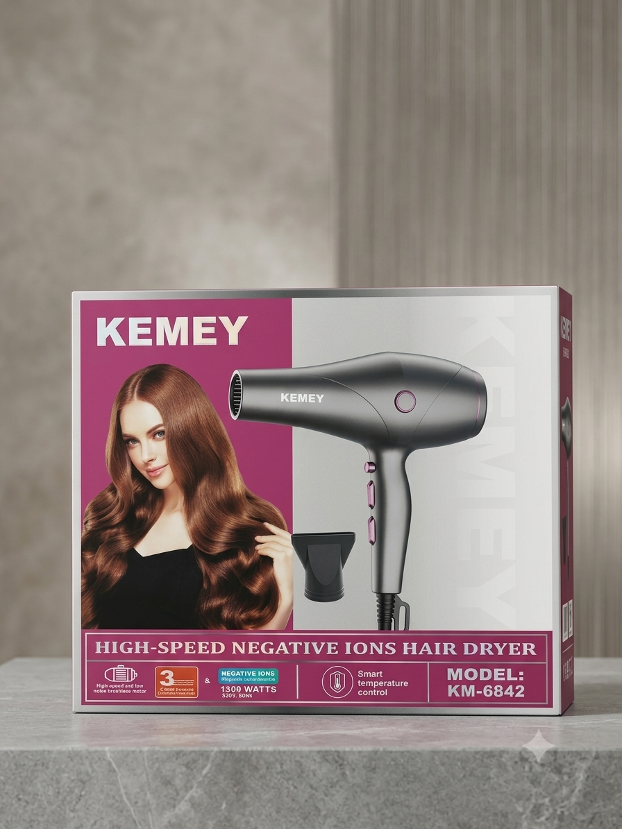 Kemey ( KM-6842 ) Hair Dryer
