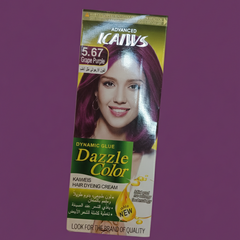 kaiws 5.67-Grape Purple Hair Color  60ml