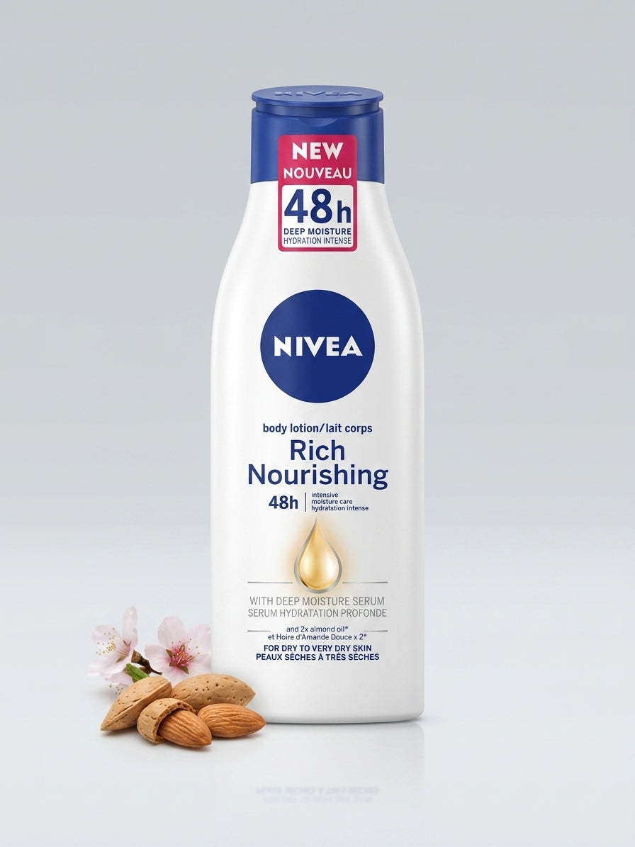 Nivea Rich Nourishing Body Lotion (white) 250ml