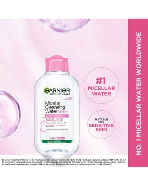 Garnier All in 1 Micellar Cleansing Water 125mlq