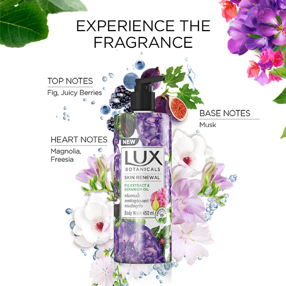 Lux Botanical Skin Renewal Body Wash 450ml