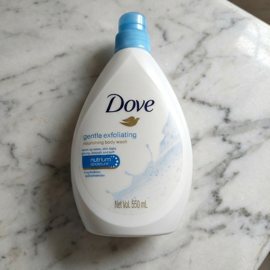 Dove Gentle Exfoliating Nourishing Body Wash -550ml