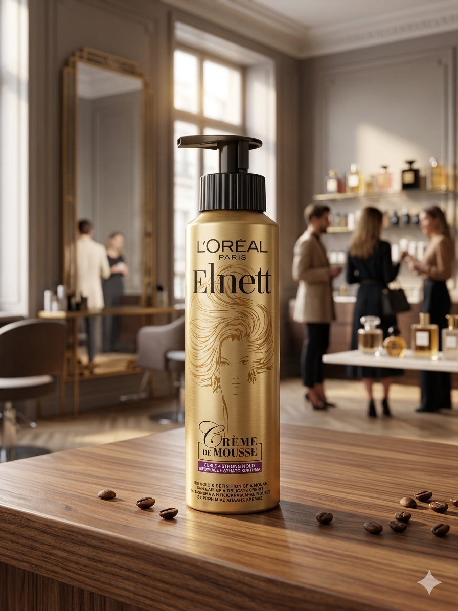 L'Oréal Elnett Creme De Mousse 200ml