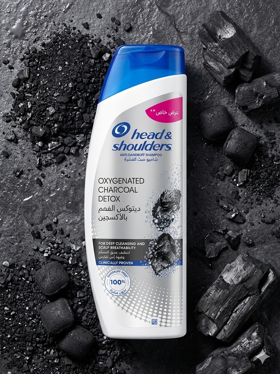 Head & Shoulders Oxygenated Charcoal Detox Shampoo 400ml