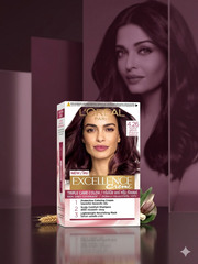 Loreal Excellence Creme 4.26 ( Purple Brown ) Hair Color