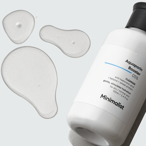 Minimalist Aquaporin Booster 05% Cleanser 100ml