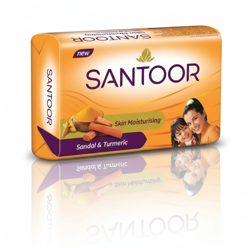 Santoor Sandal & Turmeric Soap 100g