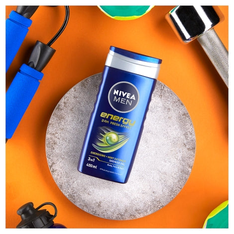 Nivea Men Energy 24h Fresh Effect Shower Gel 400ml