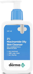 The Derma Co 2% Niacinamide Oily Skin Cleanser for Sensitive, Oily & Combination Skin 125 ml