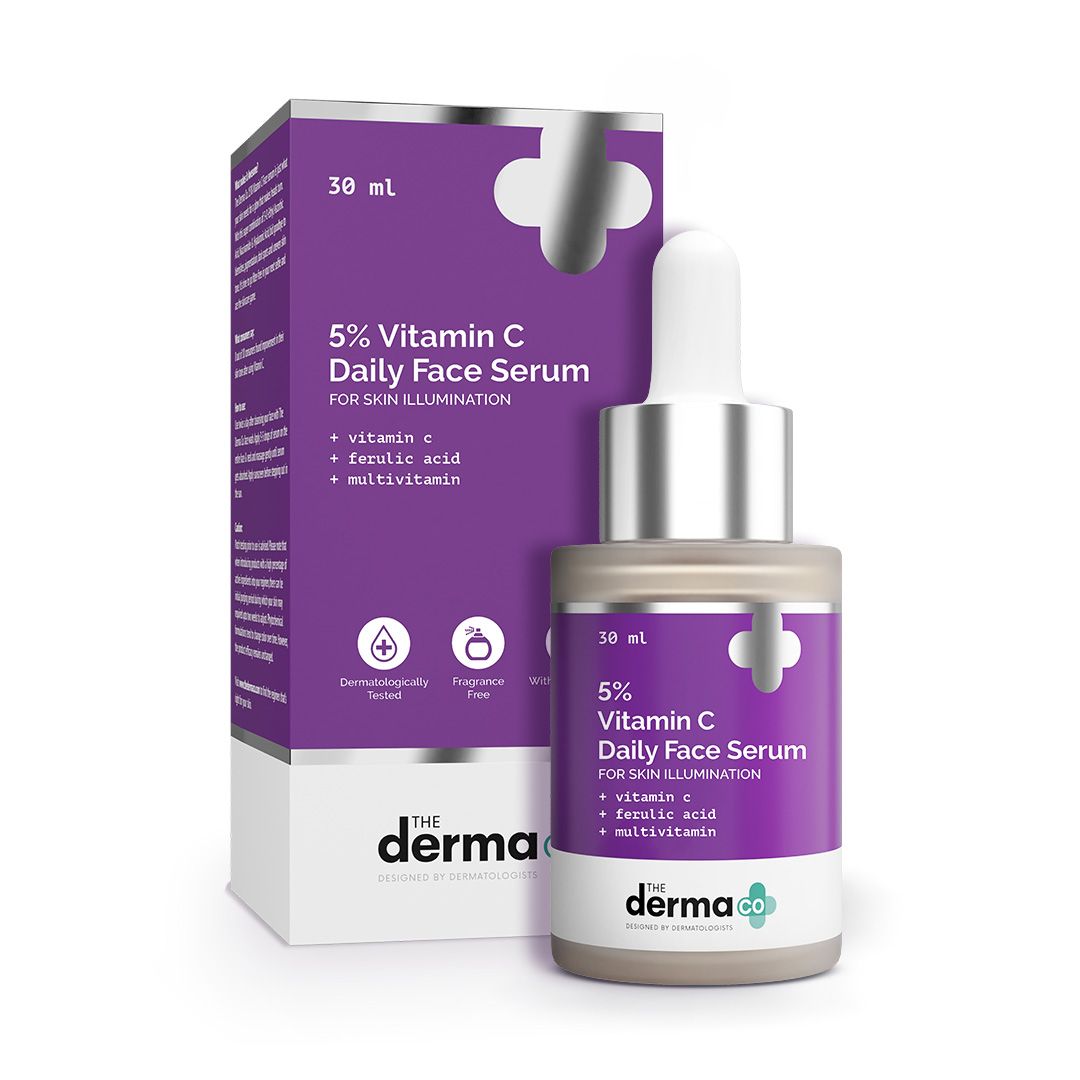 Derma co 5% Vitamin Daily Face Serum 30ml