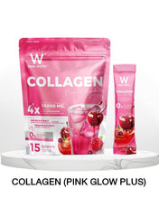 Wink White Pink Glow Plus Collagen - 15 Sachets