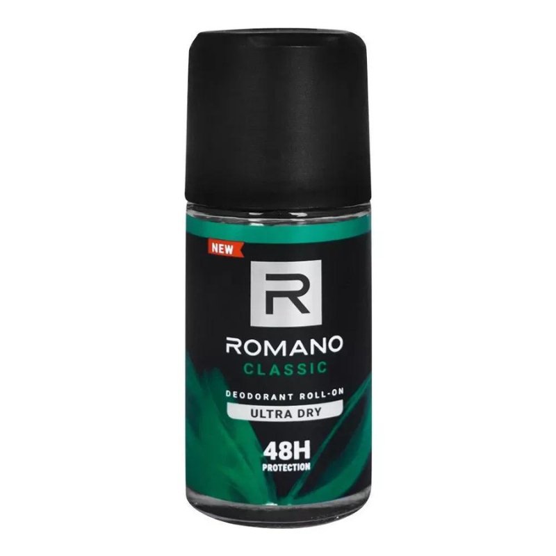 Romano Classic Ultra Dry Deodorant Roll On 50ml - ShopXonline
