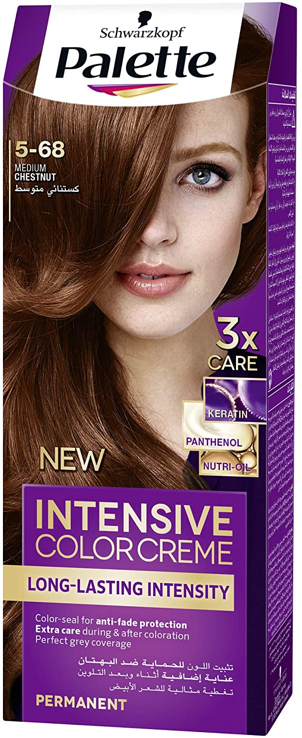 Schwarkopf Palette Intensive Hair Colour Creme Sparkling Brown - 50ml - ShopXonline