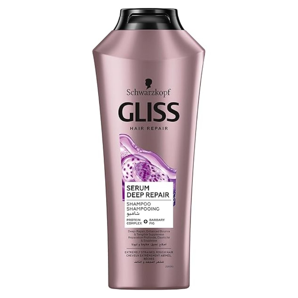 Schwarzkopf Gliss Serum Deep Repair Shampoo - 400ml - ShopXonline