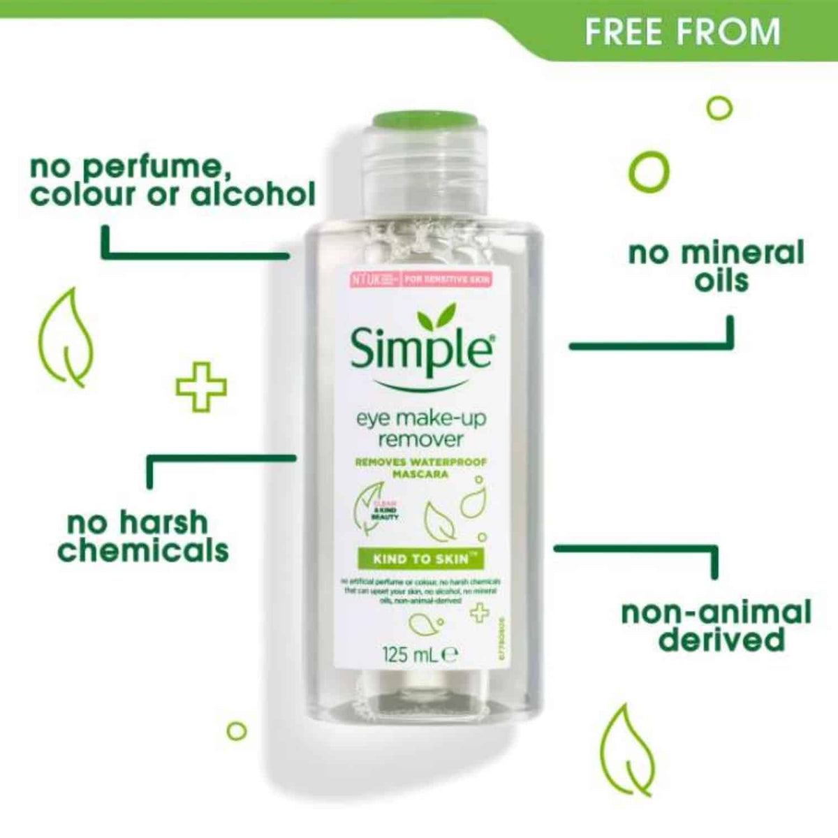 Simple Eye Make-up Remover 125ml