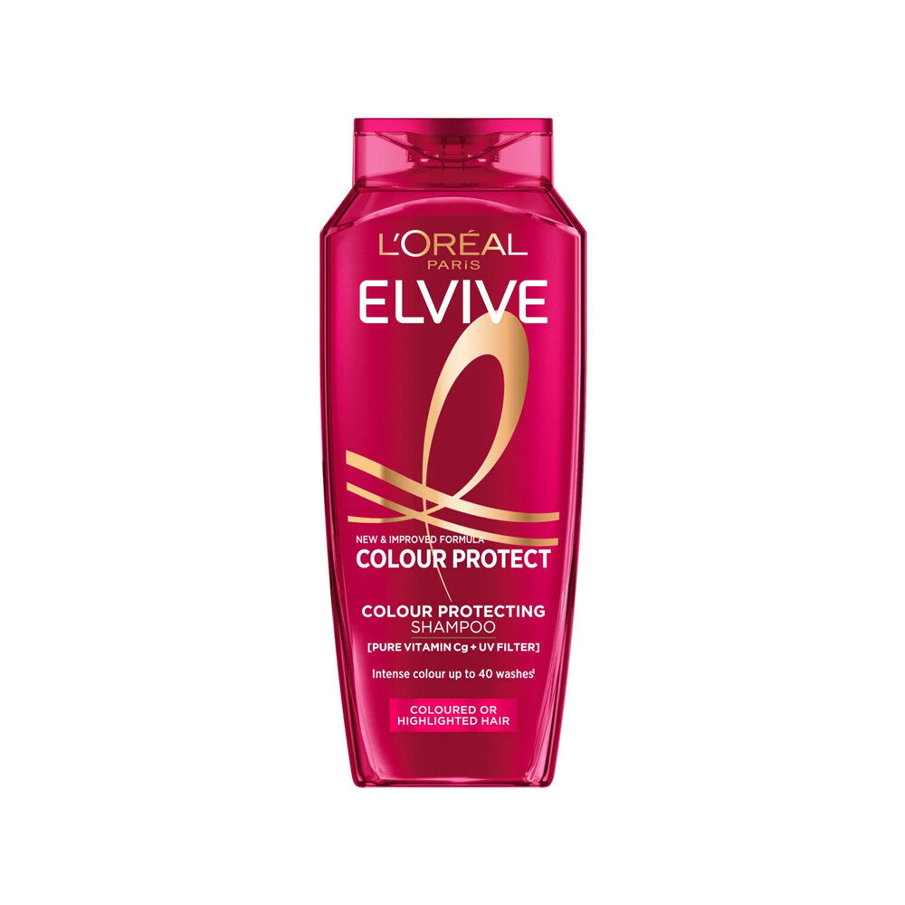 L'oreal elvive colour protecting shampoo 400ml ( france )