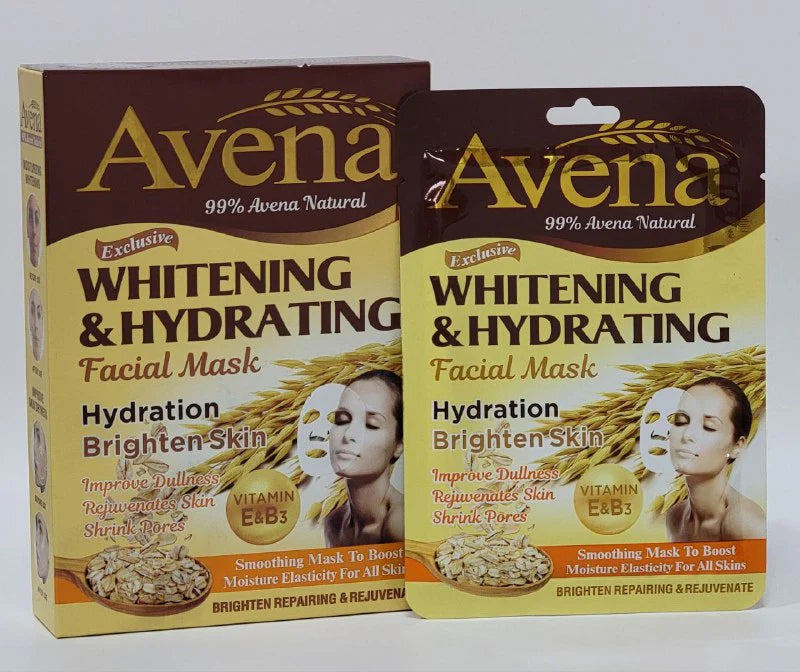 Wokali Avena Hydrating Brighten Skin Facial Mask