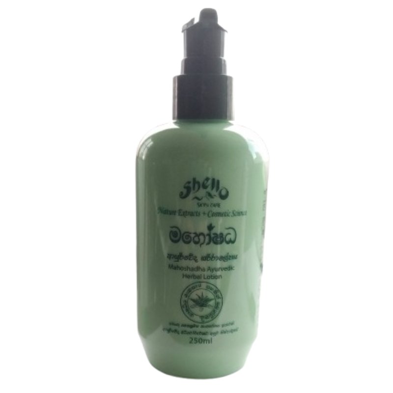 Shello Mahoshadha Ayurvedic Herbal Lotion 250ml - ShopXonline