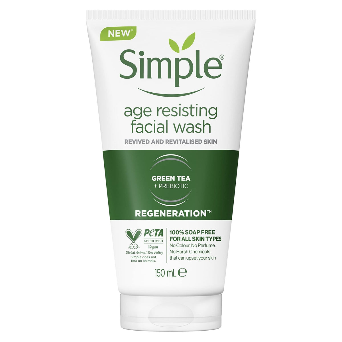 Simple Age Resisting Facial Wash - 150 ml - ShopXonline
