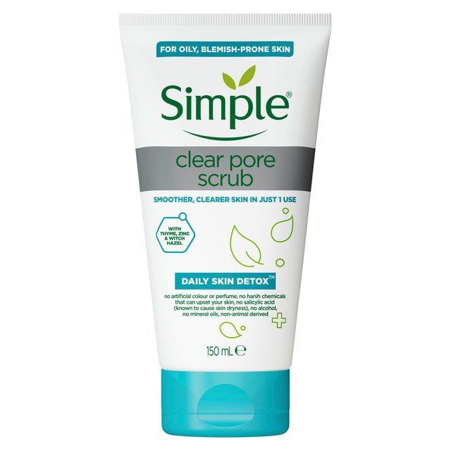 Simple Clear Pore Scrub - 150 ml - ShopXonline