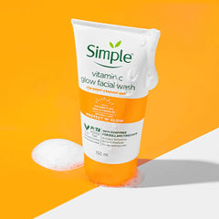 Simple Protect & Glow Vitamin C Glow Facial Wash - 150ml - ShopXonline