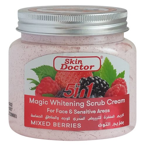 Skin Doctor - strawberry Scrub For Face &amp; Body - 500ml - ShopXonline