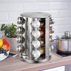 Spice Rack Set 16 Jar Set - ShopXonline