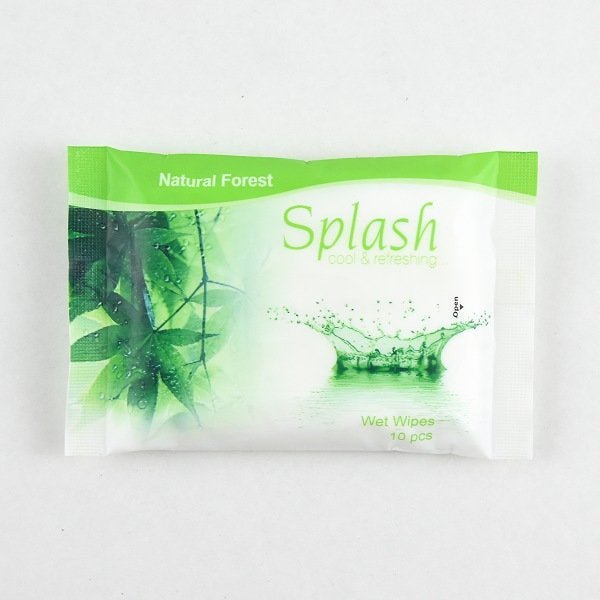 Splash Natural Forest Wet Wipes 10s - ShopXonline