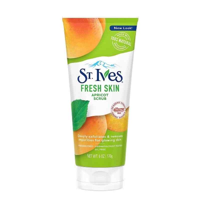 St Ives Fresh Skin Apricot Scrub - 170g - ShopXonline