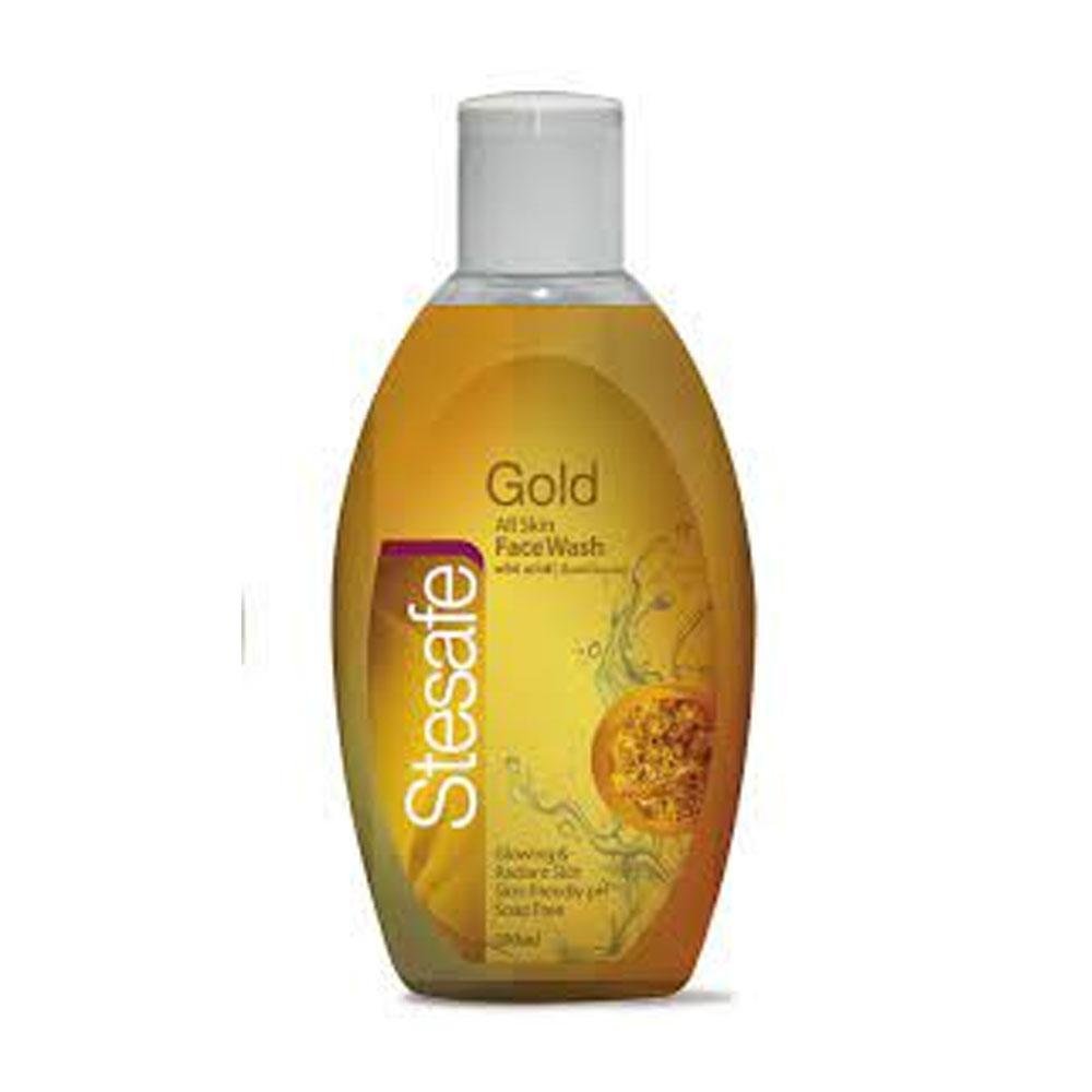 Steasafe Gold Soft Face Wash - 100ml - ShopXonline