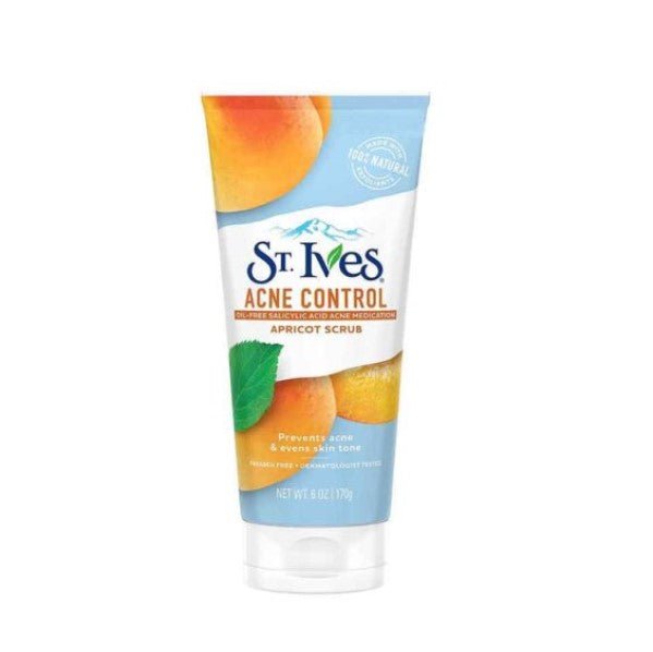 St.Ives Acne Control Apricot Scrub - 170g - ShopXonline