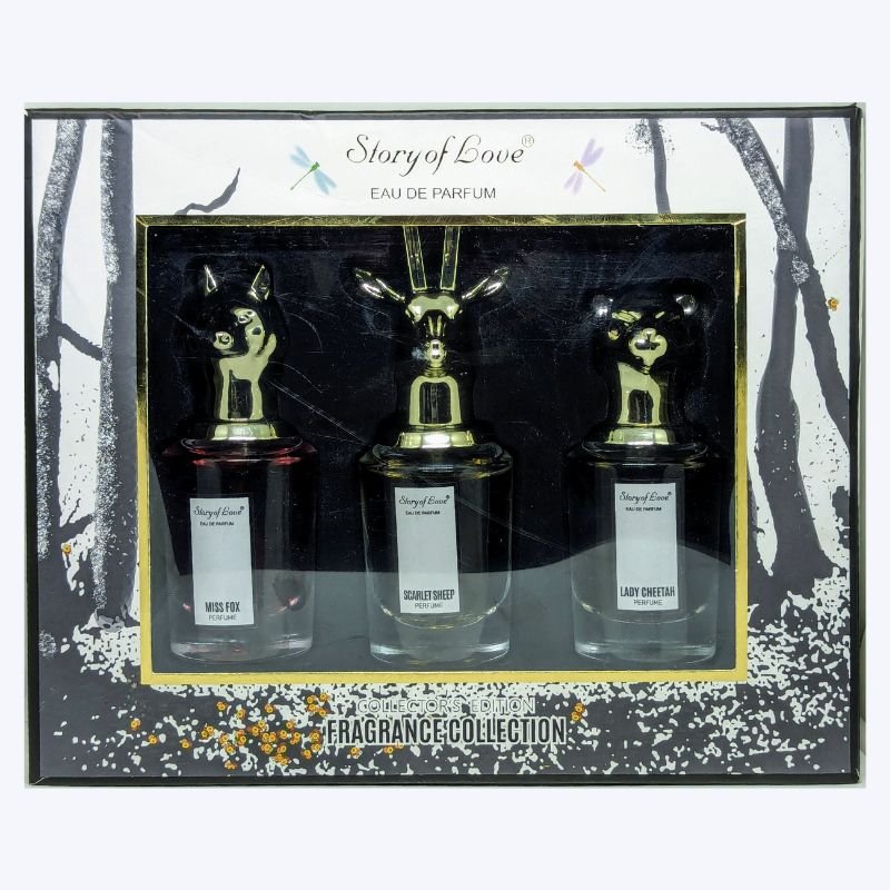 Story Of Love Collector's Edition Fragrance Collection 3pcs Set Women - ShopXonline