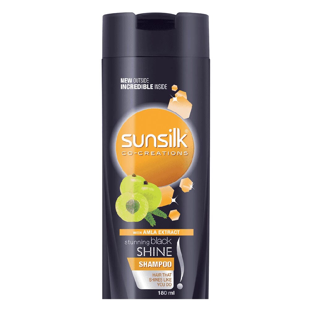 Sunsilk Black Shine Shampoo - 80ml - ShopXonline