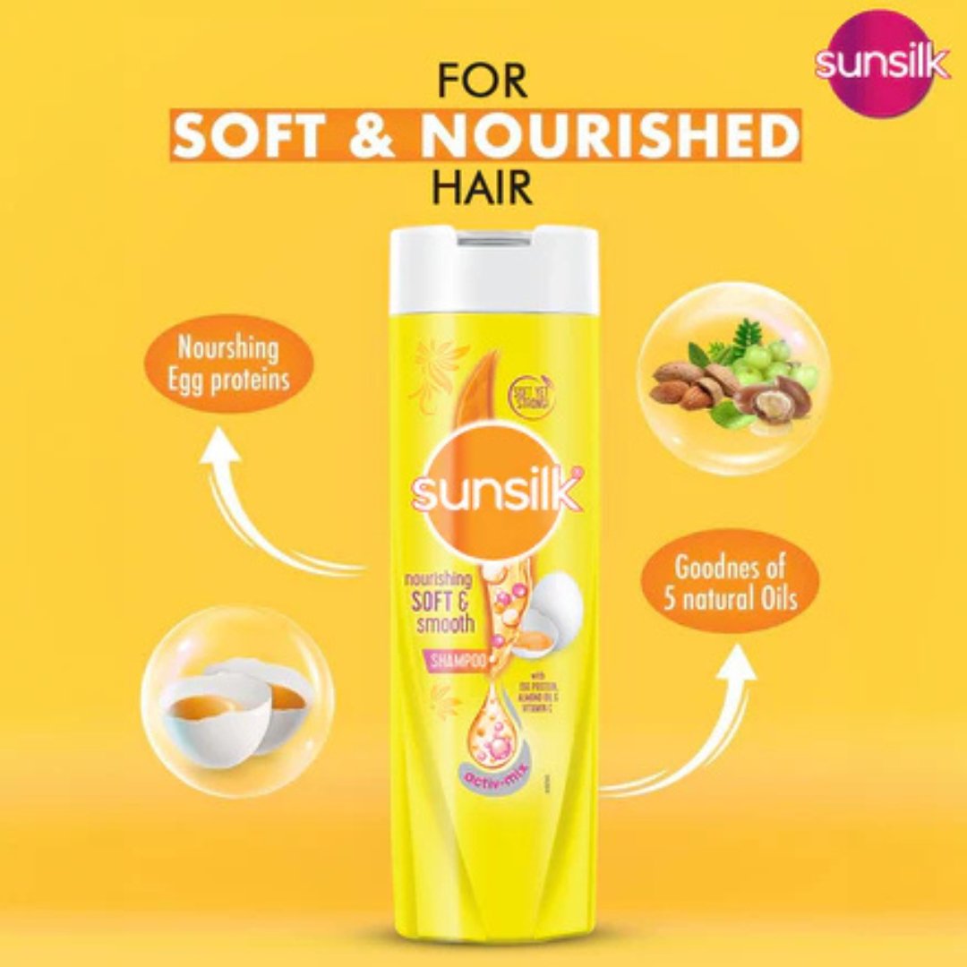 Sunsilk Nourishing Soft & Smooth Shampoo 80ml - ShopXonline