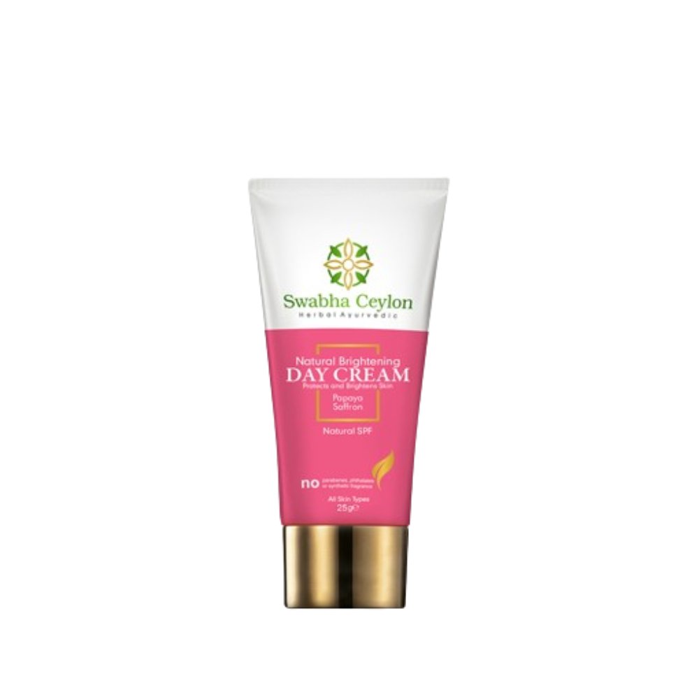 Swabha Ceylon Natural Brightening Day Cream - 25g - ShopXonline