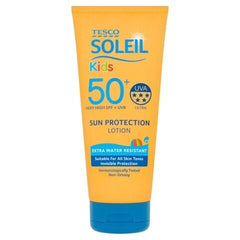 Tesco Soleil Kids SPF 50 Sun Protection Lotion 200ml - ShopXonline