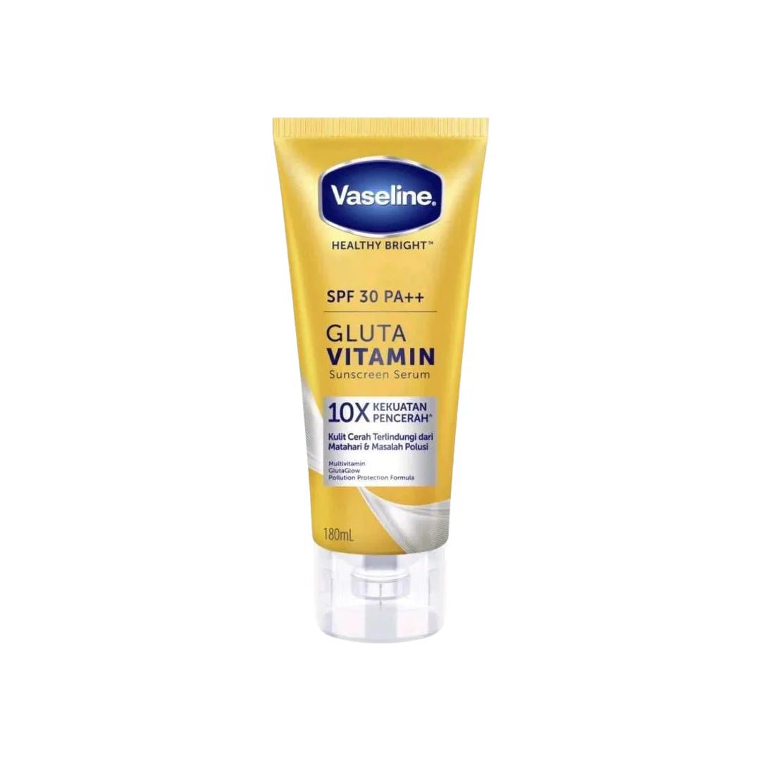 Vaseline Healthy Bright Gluta Vitamin SPF 30 PA++ Sunscreen Serum 180ml - ShopXonline