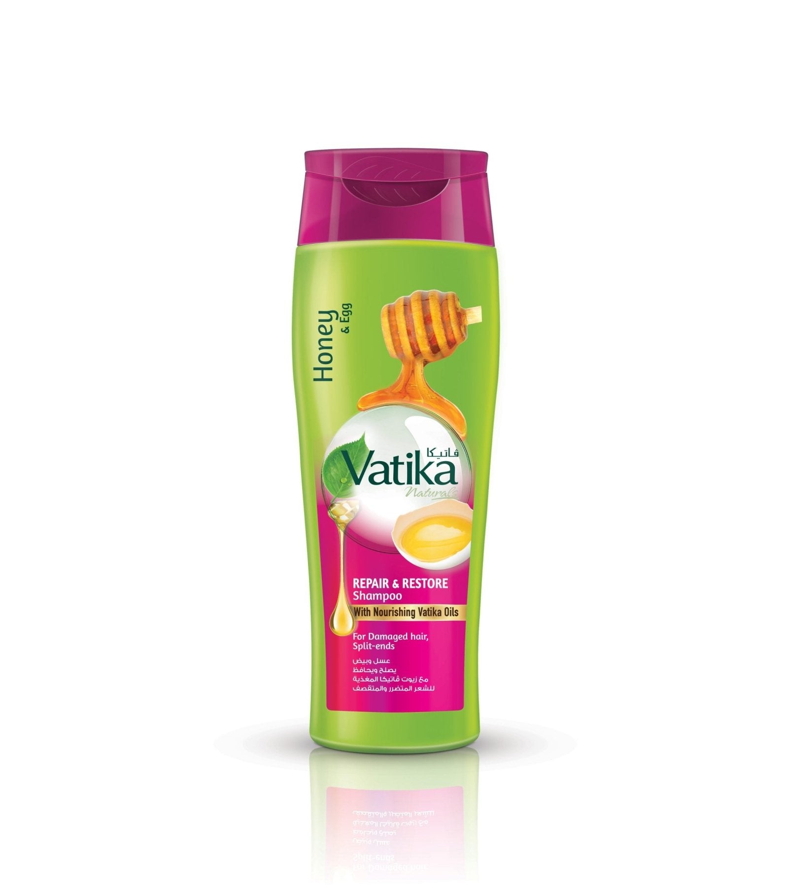 Vatika Honey &amp; Egg Repair And Restore Shampoo – 200ml - ShopXonline