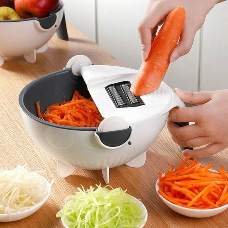 Vegetable Cutter And Drainer Set - ShopXonline