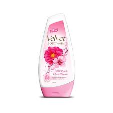 Velvet Body Wash Wild Rose & Cherry Blossom - 140ml - ShopXonline