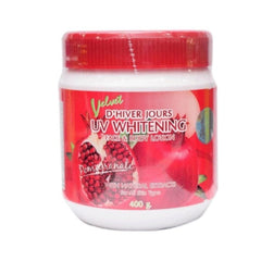 Velvet D'Hiver Jours Pomegranate Uv Whitening Face And Body Lotion - 400g - ShopXonline