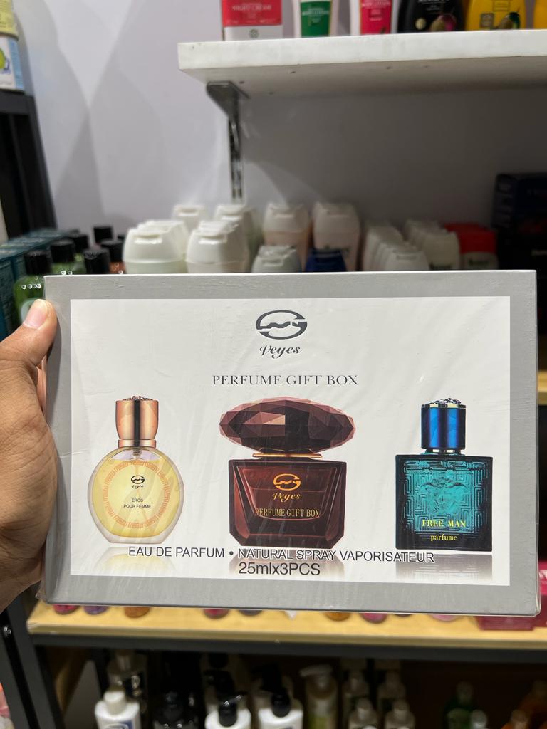 Veyes Fragrances 3 in 1 Gift Pack Type 6 (W1197) 25ml X 4 Dubai - ShopXonline