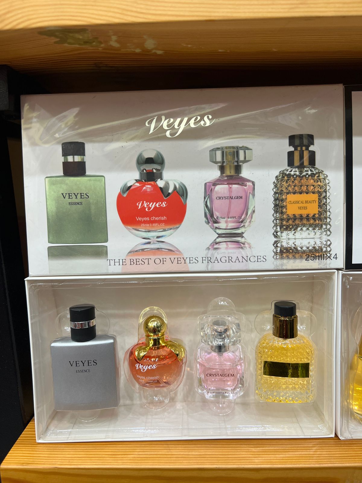 Veyes Fragrances - 4 in 1 Gift Pack - Type 4 (W1114 - 2) - (25ml X 4) - ShopXonline